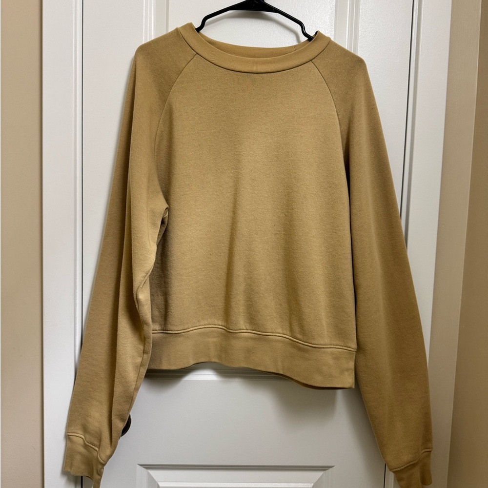 Urban Outfitters Tan Crewneck Sweatshirt